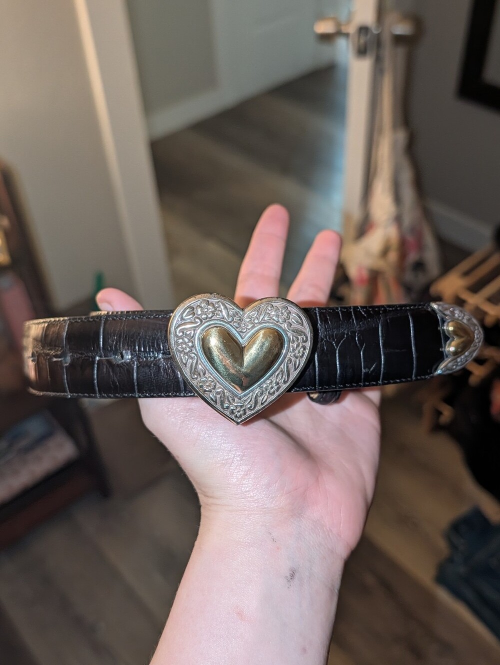 Brighton Heart Black Belt & Buckle